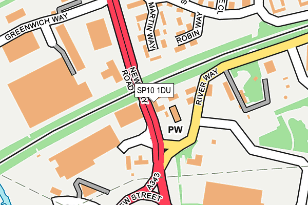 SP10 1DU map - OS OpenMap – Local (Ordnance Survey) SP10 1DU map - OS OpenMap – Local (Ordnance Survey)