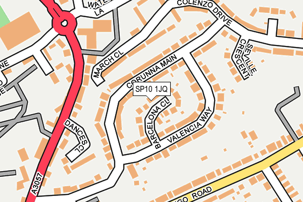 SP10 1JQ map - OS OpenMap – Local (Ordnance Survey) SP10 1JQ map - OS OpenMap – Local (Ordnance Survey)