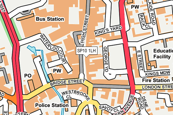 SP10 1LH map - OS OpenMap – Local (Ordnance Survey) SP10 1LH map - OS OpenMap – Local (Ordnance Survey)