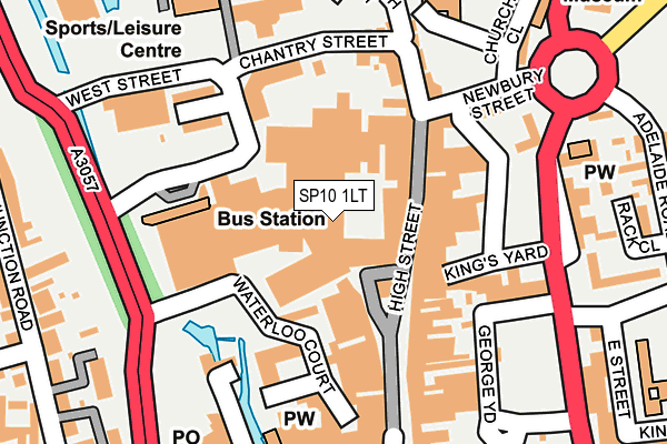 SP10 1LT map - OS OpenMap – Local (Ordnance Survey) SP10 1LT map - OS OpenMap – Local (Ordnance Survey)