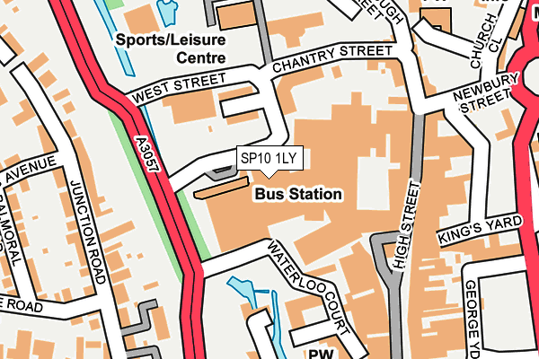 SP10 1LY map - OS OpenMap – Local (Ordnance Survey) SP10 1LY map - OS OpenMap – Local (Ordnance Survey)