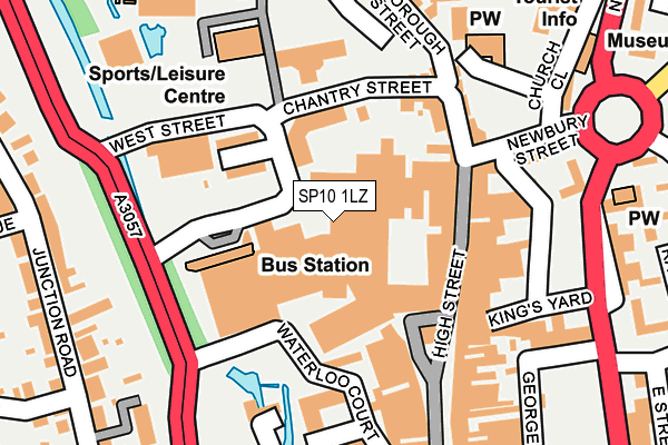 SP10 1LZ map - OS OpenMap – Local (Ordnance Survey) SP10 1LZ map - OS OpenMap – Local (Ordnance Survey)