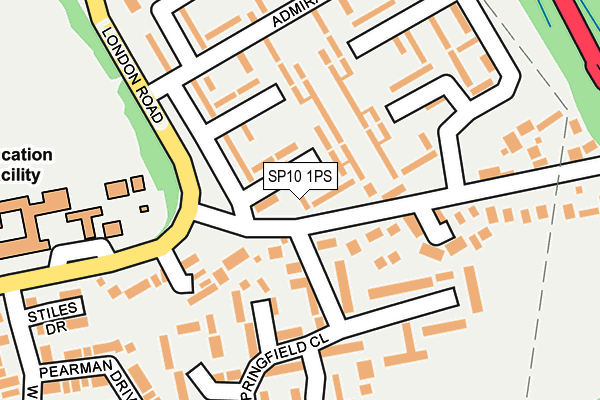 SP10 1PS map - OS OpenMap – Local (Ordnance Survey) SP10 1PS map - OS OpenMap – Local (Ordnance Survey)