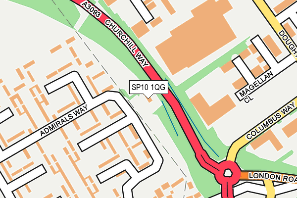 SP10 1QG map - OS OpenMap – Local (Ordnance Survey) SP10 1QG map - OS OpenMap – Local (Ordnance Survey)