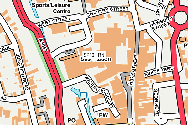 SP10 1RN map - OS OpenMap – Local (Ordnance Survey) SP10 1RN map - OS OpenMap – Local (Ordnance Survey)