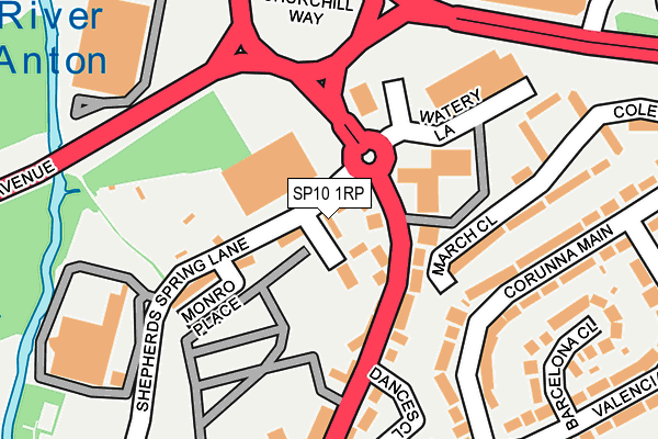 SP10 1RP map - OS OpenMap – Local (Ordnance Survey) SP10 1RP map - OS OpenMap – Local (Ordnance Survey)