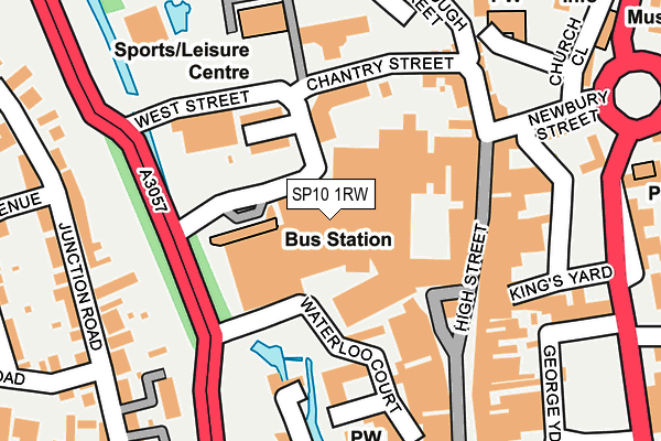 SP10 1RW map - OS OpenMap – Local (Ordnance Survey) SP10 1RW map - OS OpenMap – Local (Ordnance Survey)