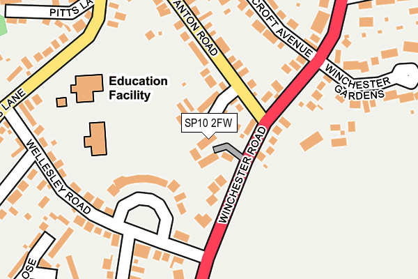 SP10 2FW map - OS OpenMap – Local (Ordnance Survey) SP10 2FW map - OS OpenMap – Local (Ordnance Survey)