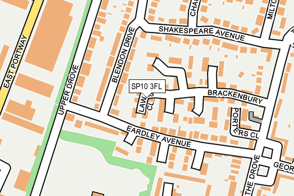 SP10 3FL map - OS OpenMap – Local (Ordnance Survey) SP10 3FL map - OS OpenMap – Local (Ordnance Survey)