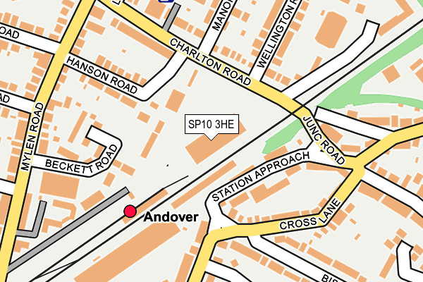 SP10 3HE map - OS OpenMap – Local (Ordnance Survey) SP10 3HE map - OS OpenMap – Local (Ordnance Survey)