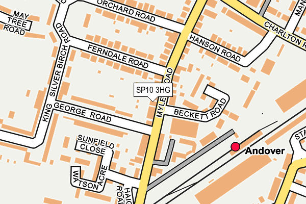 SP10 3HG map - OS OpenMap – Local (Ordnance Survey) SP10 3HG map - OS OpenMap – Local (Ordnance Survey)