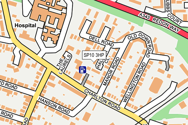 SP10 3HP map - OS OpenMap – Local (Ordnance Survey) SP10 3HP map - OS OpenMap – Local (Ordnance Survey)