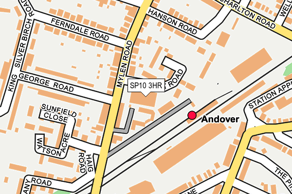 SP10 3HR map - OS OpenMap – Local (Ordnance Survey) SP10 3HR map - OS OpenMap – Local (Ordnance Survey)