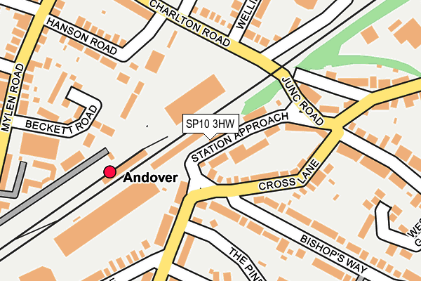 SP10 3HW map - OS OpenMap – Local (Ordnance Survey) SP10 3HW map - OS OpenMap – Local (Ordnance Survey)