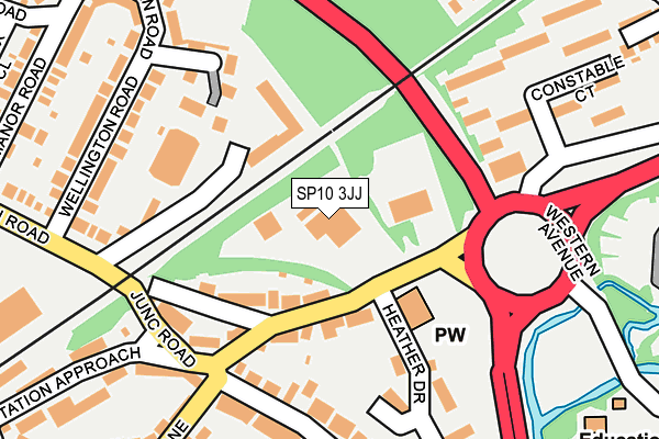 SP10 3JJ map - OS OpenMap – Local (Ordnance Survey) SP10 3JJ map - OS OpenMap – Local (Ordnance Survey)