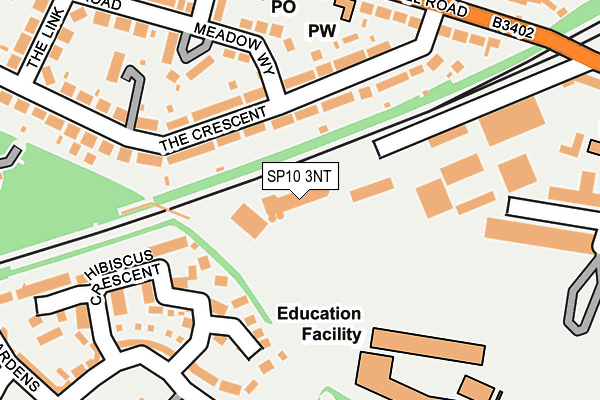 SP10 3NT map - OS OpenMap – Local (Ordnance Survey) SP10 3NT map - OS OpenMap – Local (Ordnance Survey)