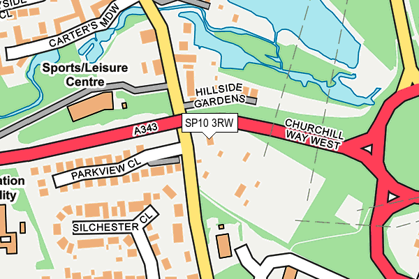 SP10 3RW map - OS OpenMap – Local (Ordnance Survey) SP10 3RW map - OS OpenMap – Local (Ordnance Survey)