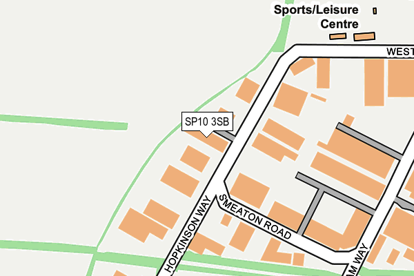 SP10 3SB map - OS OpenMap – Local (Ordnance Survey) SP10 3SB map - OS OpenMap – Local (Ordnance Survey)
