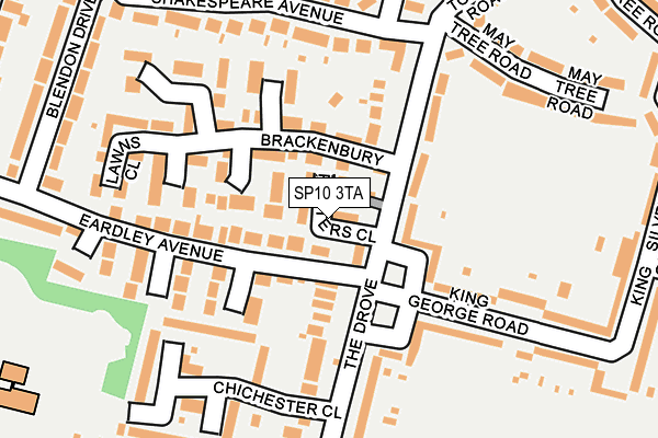 SP10 3TA map - OS OpenMap – Local (Ordnance Survey) SP10 3TA map - OS OpenMap – Local (Ordnance Survey)
