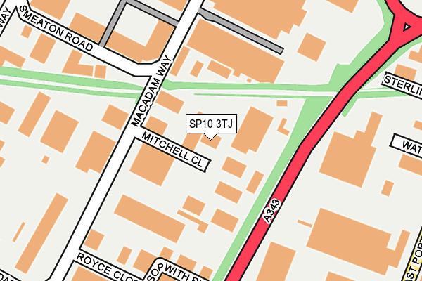 SP10 3TJ map - OS OpenMap – Local (Ordnance Survey) SP10 3TJ map - OS OpenMap – Local (Ordnance Survey)
