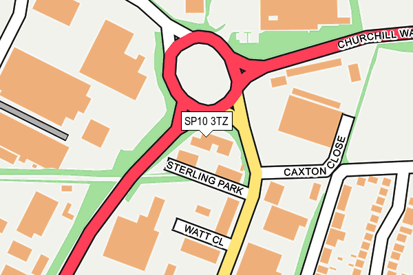 SP10 3TZ map - OS OpenMap – Local (Ordnance Survey) SP10 3TZ map - OS OpenMap – Local (Ordnance Survey)