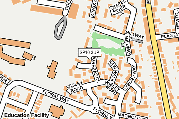 SP10 3UP map - OS OpenMap – Local (Ordnance Survey) SP10 3UP map - OS OpenMap – Local (Ordnance Survey)