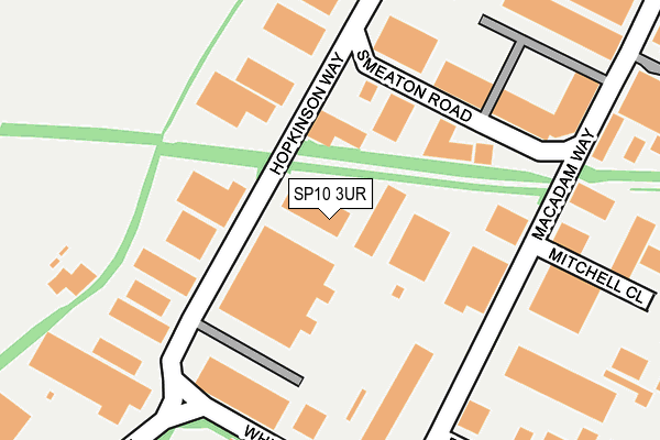 SP10 3UR map - OS OpenMap – Local (Ordnance Survey) SP10 3UR map - OS OpenMap – Local (Ordnance Survey)