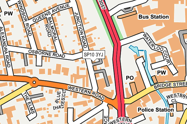 SP10 3YJ map - OS OpenMap – Local (Ordnance Survey) SP10 3YJ map - OS OpenMap – Local (Ordnance Survey)