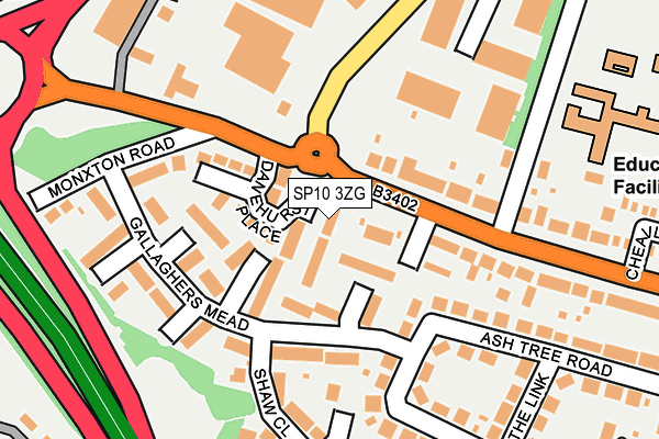 SP10 3ZG map - OS OpenMap – Local (Ordnance Survey) SP10 3ZG map - OS OpenMap – Local (Ordnance Survey)