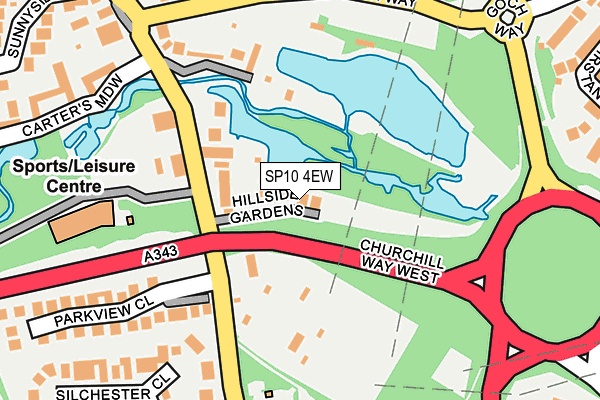 SP10 4EW map - OS OpenMap – Local (Ordnance Survey) SP10 4EW map - OS OpenMap – Local (Ordnance Survey)