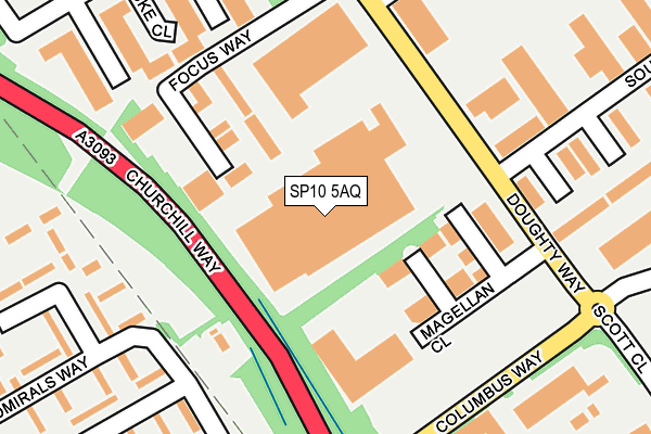 SP10 5AQ map - OS OpenMap – Local (Ordnance Survey) SP10 5AQ map - OS OpenMap – Local (Ordnance Survey)