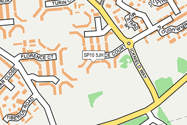 SP10 5JH map - OS OpenMap – Local (Ordnance Survey) SP10 5JH map - OS OpenMap – Local (Ordnance Survey)