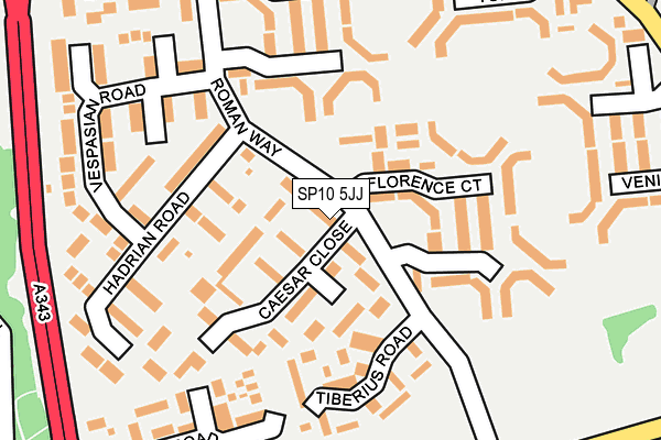 SP10 5JJ map - OS OpenMap – Local (Ordnance Survey) SP10 5JJ map - OS OpenMap – Local (Ordnance Survey)