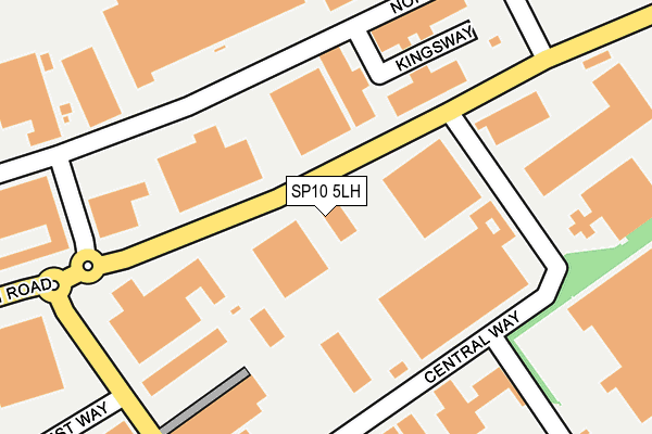 SP10 5LH map - OS OpenMap – Local (Ordnance Survey) SP10 5LH map - OS OpenMap – Local (Ordnance Survey)