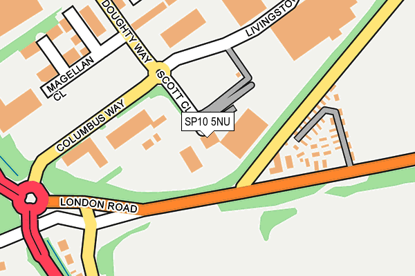 SP10 5NU map - OS OpenMap – Local (Ordnance Survey) SP10 5NU map - OS OpenMap – Local (Ordnance Survey)