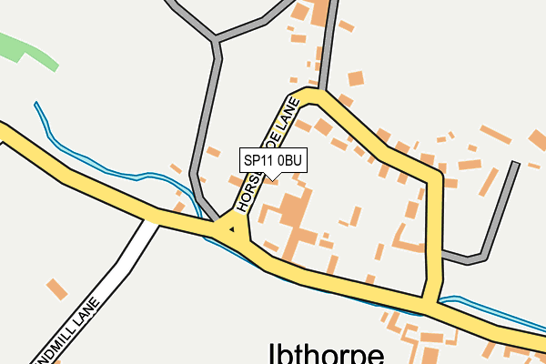 SP11 0BU map - OS OpenMap – Local (Ordnance Survey) SP11 0BU map - OS OpenMap – Local (Ordnance Survey)
