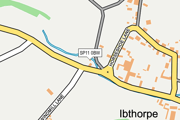 SP11 0BW map - OS OpenMap – Local (Ordnance Survey) SP11 0BW map - OS OpenMap – Local (Ordnance Survey)