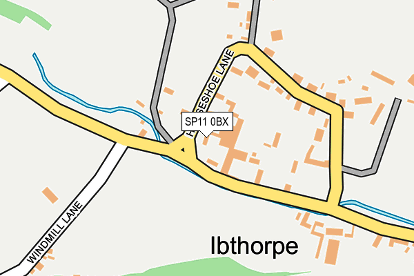 SP11 0BX map - OS OpenMap – Local (Ordnance Survey) SP11 0BX map - OS OpenMap – Local (Ordnance Survey)