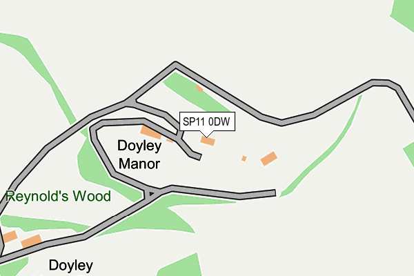 SP11 0DW map - OS OpenMap – Local (Ordnance Survey) SP11 0DW map - OS OpenMap – Local (Ordnance Survey)