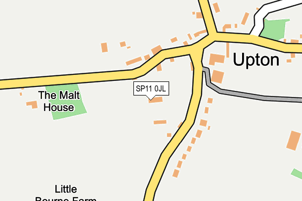SP11 0JL map - OS OpenMap – Local (Ordnance Survey) SP11 0JL map - OS OpenMap – Local (Ordnance Survey)