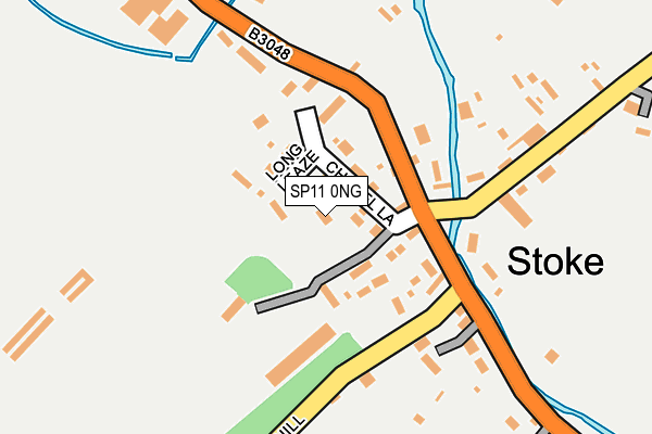 SP11 0NG map - OS OpenMap – Local (Ordnance Survey) SP11 0NG map - OS OpenMap – Local (Ordnance Survey)