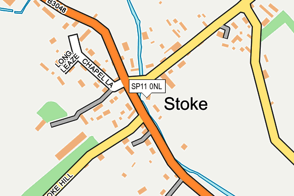 SP11 0NL map - OS OpenMap – Local (Ordnance Survey) SP11 0NL map - OS OpenMap – Local (Ordnance Survey)