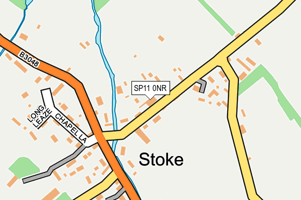SP11 0NR map - OS OpenMap – Local (Ordnance Survey) SP11 0NR map - OS OpenMap – Local (Ordnance Survey)