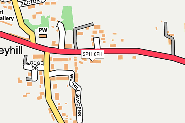 SP11 0PH map - OS OpenMap – Local (Ordnance Survey) SP11 0PH map - OS OpenMap – Local (Ordnance Survey)