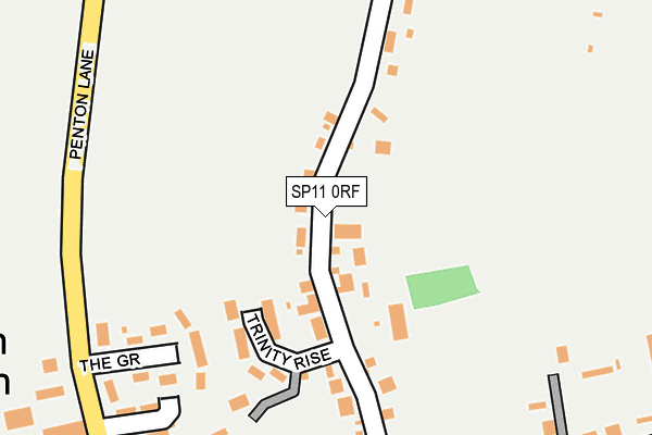 SP11 0RF map - OS OpenMap – Local (Ordnance Survey) SP11 0RF map - OS OpenMap – Local (Ordnance Survey)