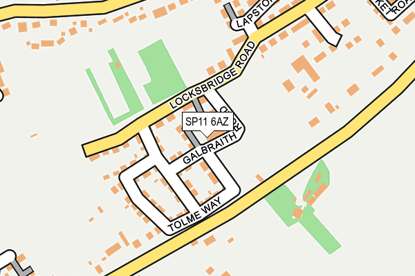 SP11 6AZ map - OS OpenMap – Local (Ordnance Survey) SP11 6AZ map - OS OpenMap – Local (Ordnance Survey)