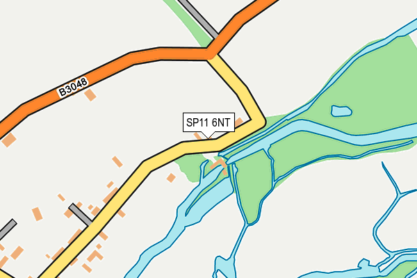 SP11 6NT map - OS OpenMap – Local (Ordnance Survey) SP11 6NT map - OS OpenMap – Local (Ordnance Survey)