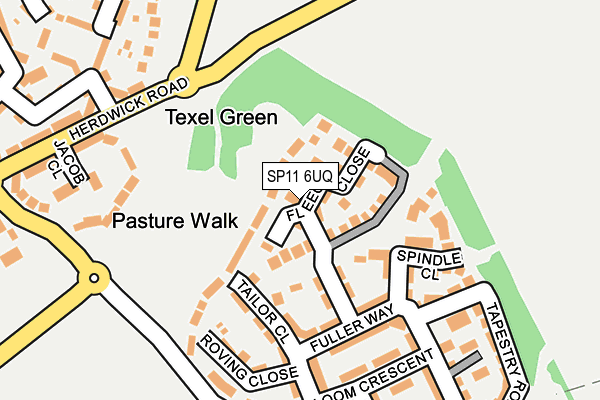 SP11 6UQ map - OS OpenMap – Local (Ordnance Survey) SP11 6UQ map - OS OpenMap – Local (Ordnance Survey)