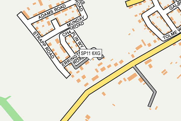 SP11 6XG map - OS OpenMap – Local (Ordnance Survey) SP11 6XG map - OS OpenMap – Local (Ordnance Survey)