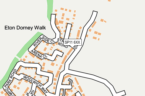 SP11 6XX map - OS OpenMap – Local (Ordnance Survey) SP11 6XX map - OS OpenMap – Local (Ordnance Survey)